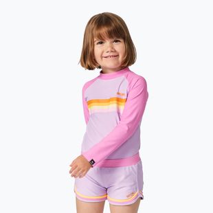 Detské plavecké tričko longsleeve Rip Curl Rainbow Tide Rash Vest bright pink
