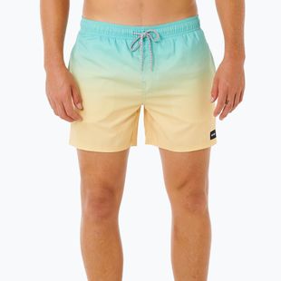 Pánske plavkové šortky Rip Curl Offset Fade Volley aqua