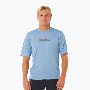 Pánske plavecké tričko Rip Curl Icons Of Surflite Upf faded denim