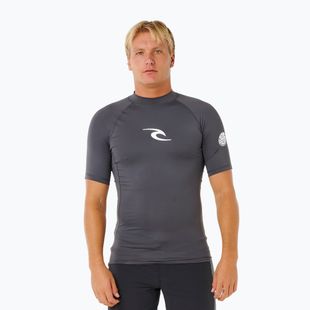 Pánske plavecké tričko Rip Curl Waves Upf Perf charcoal grey