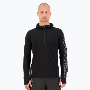 Pánska termo mikina Mons Royale Temple Tech Hood black