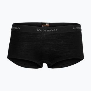 Dámske termo boxerky Icebreaker Merino 200 Oasis Boy Shorts black