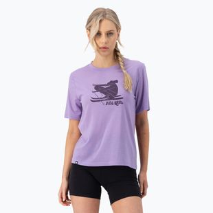 Dámske tričko  Mons Royale Icon Relaxed Tee lupin
