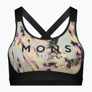 Mons Royale Stella Merino X-Back termo podprsenka čierna