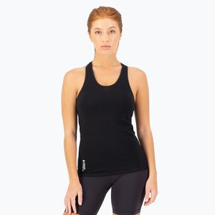 Dámska termoregulačná tričko Mons Royale Bella Merino Tank čierna