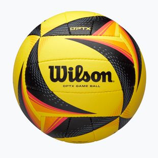 Volejbalová lopta Wilson OPTX AVP VB Game black/yellow veľkosť 5