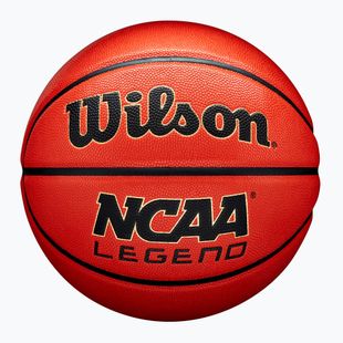 Basketbalová Lopta Wilson NCAA Legend orange/black veľkosť 6