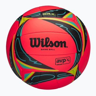 Lopta na plážový volejbal/na tráve Wilson AVP GRX Grass Game Ball red veľkosť 5