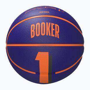 Basketbalová lopta detská Wilson NBA Player Icon Mini Booker navy veľkosť 3