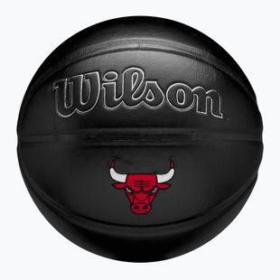 Basketbalová Lopta Wilson NBA Team Premiere Chicago Bulls black veľkosť 7