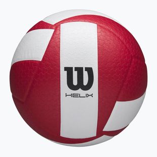 Volejbalová lopta Wilson Helix Game Ball red/white veľkosť 5