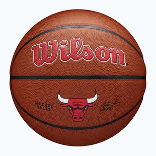 Basketbalová Lopta Wilson NBA Team Alliance Chicago Bulls brown veľkosť 7