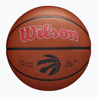 Basketbalová lopta Wilson  NBA Team Alliance Toronto Raptors hnedá veľkosť 7