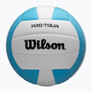 Volejbalová lopta Wilson Pro Tour sky blue/white veľkosť 5