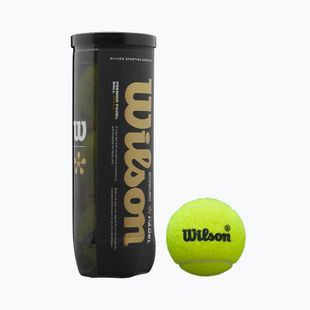 Loptičky na padel Wilson Premier Padel Speed 3B 3 ks. yellow