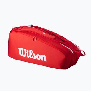 Tenisová taška Wilson Super Tour Red 6PK red