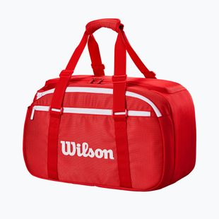 Tenisová taška Wilson Super Tour Red Small Duffel black