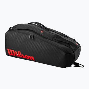 Tenisová taška Wilson Clash V3 Super Tour 6PK black/infrared