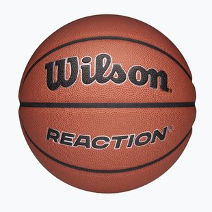 Basketbalová lopta Wilson Reaction Pro brown/silver veľkosť 7