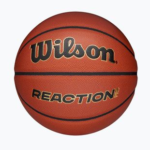 Basketbalová lopta Wilson Reaction Pro brown/gold veľkosť 7