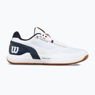 Pánske tenisové topánky Wilson Rush Pro 5 Clay white/navy blazer/gum
