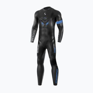 Pánsky triatlonový neoprén  Synergy Endorphin Full Sleeve 5/3 mm black/blue