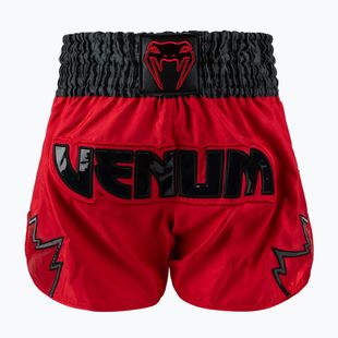 Pánske tréningové šortky Venum Inferno Muay Thai red/charcol grey/black