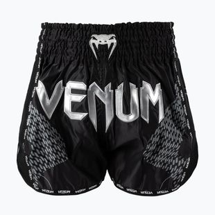 Pánske tréningové kraťasy Venum Nexus Muay Thai black/silver