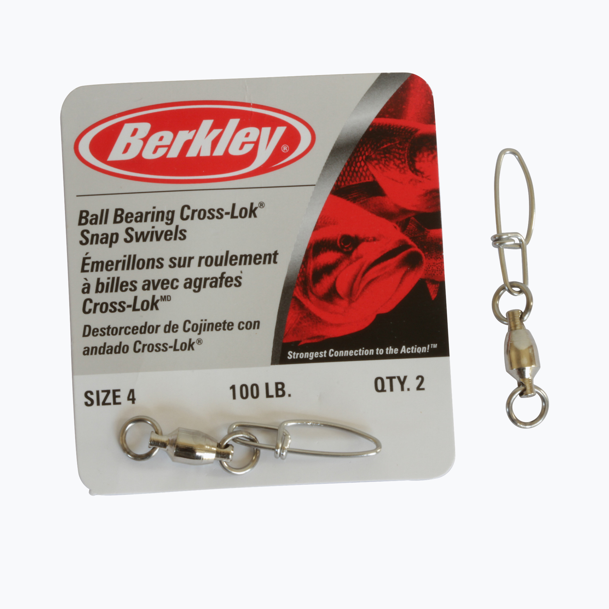 Berkley Mc Mahon Bb so snapmi Swivel spinning swivels black 1280539