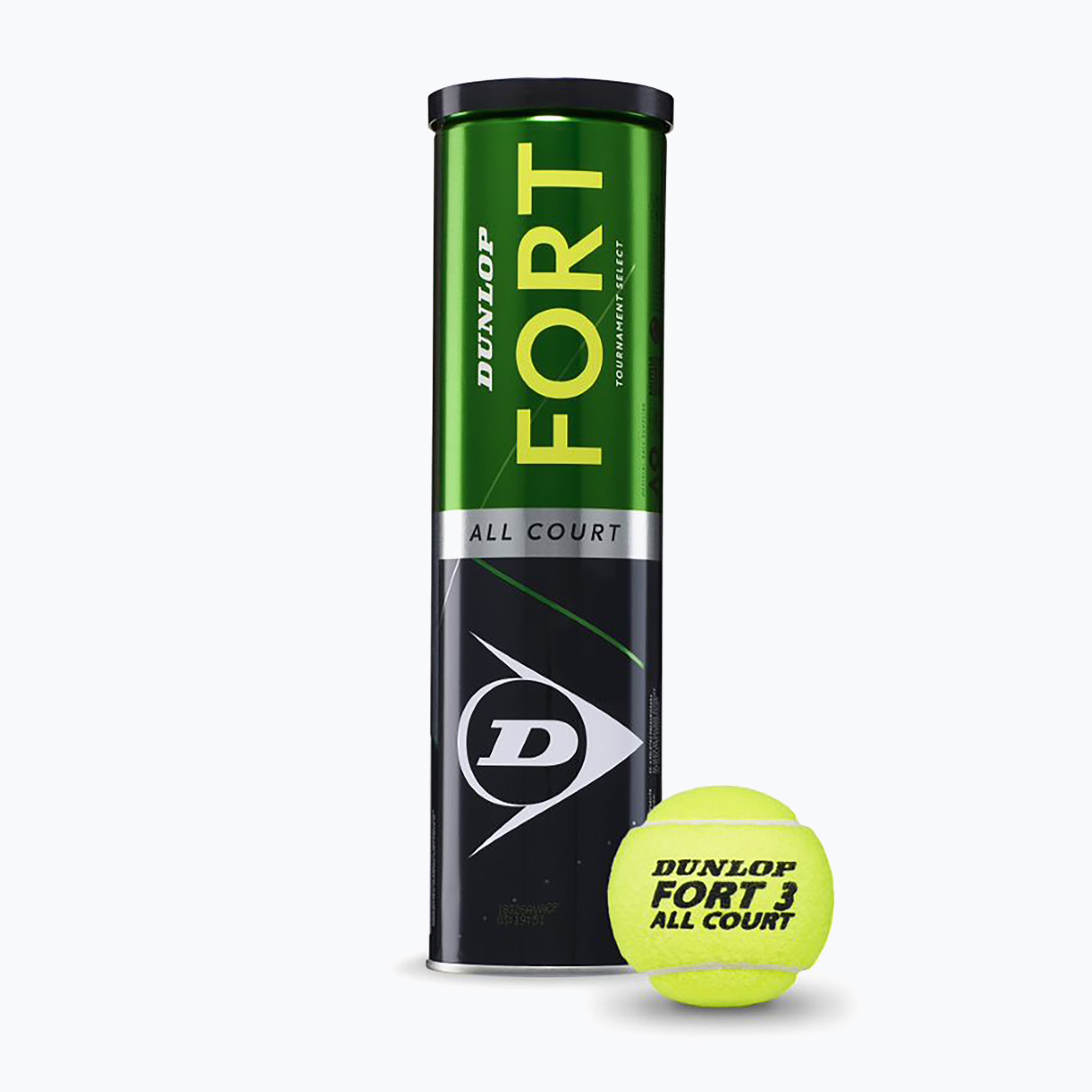 Dunlop Fort All Court TS tenisové loptičky 4 ks žlté 601316