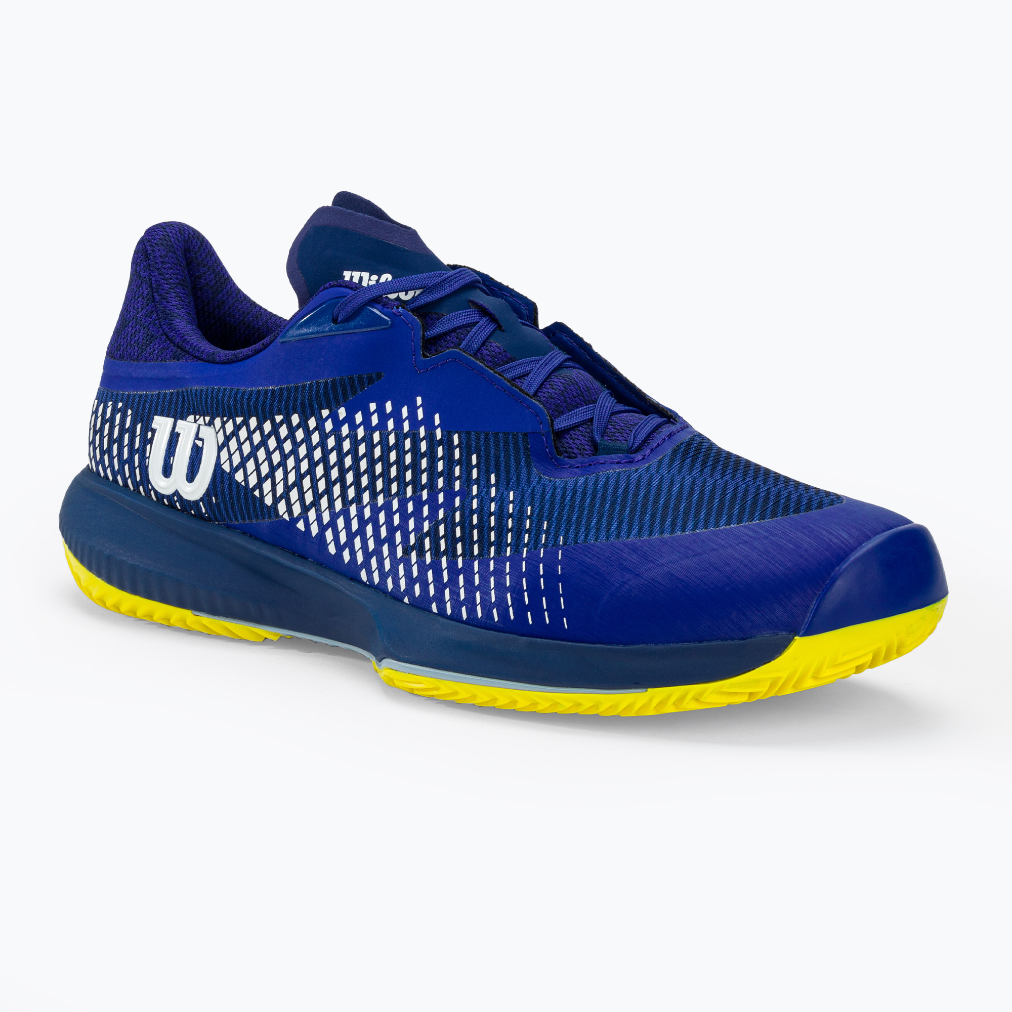 Pánska tenisová obuv Wilson Kaos Swift 1.5 Clay bluing/sulphur spring/blue print (Kaos Swift 1.5 Clay WRS332350)