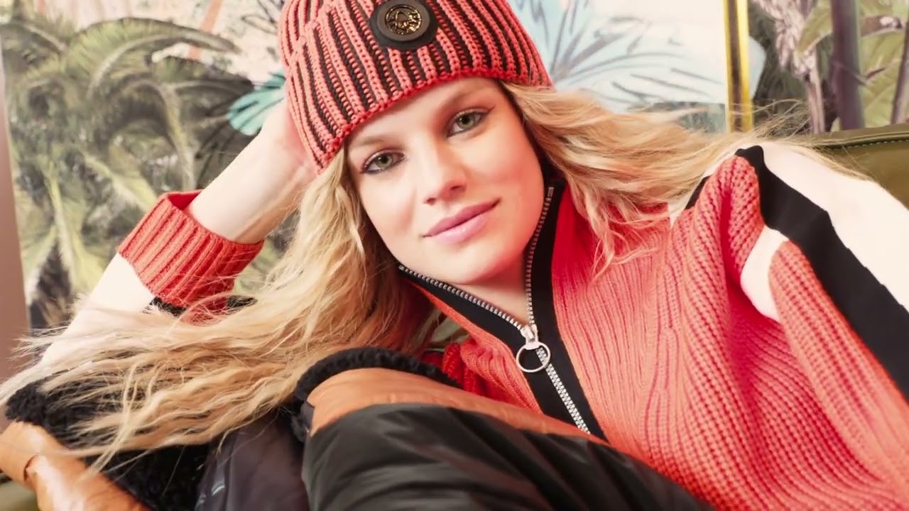 Dámska zimná čiapka Sportalm Aris Ski m.P optical white