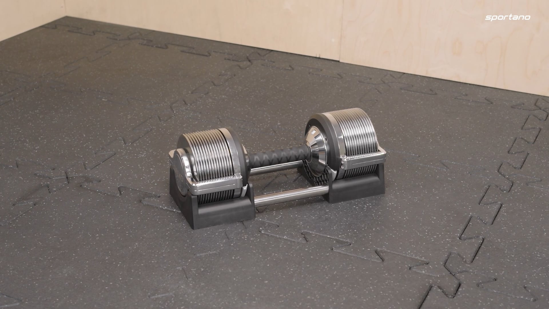 Nastaviteľná činka TREXO TRX-AD32C 3-32 kg strieborná