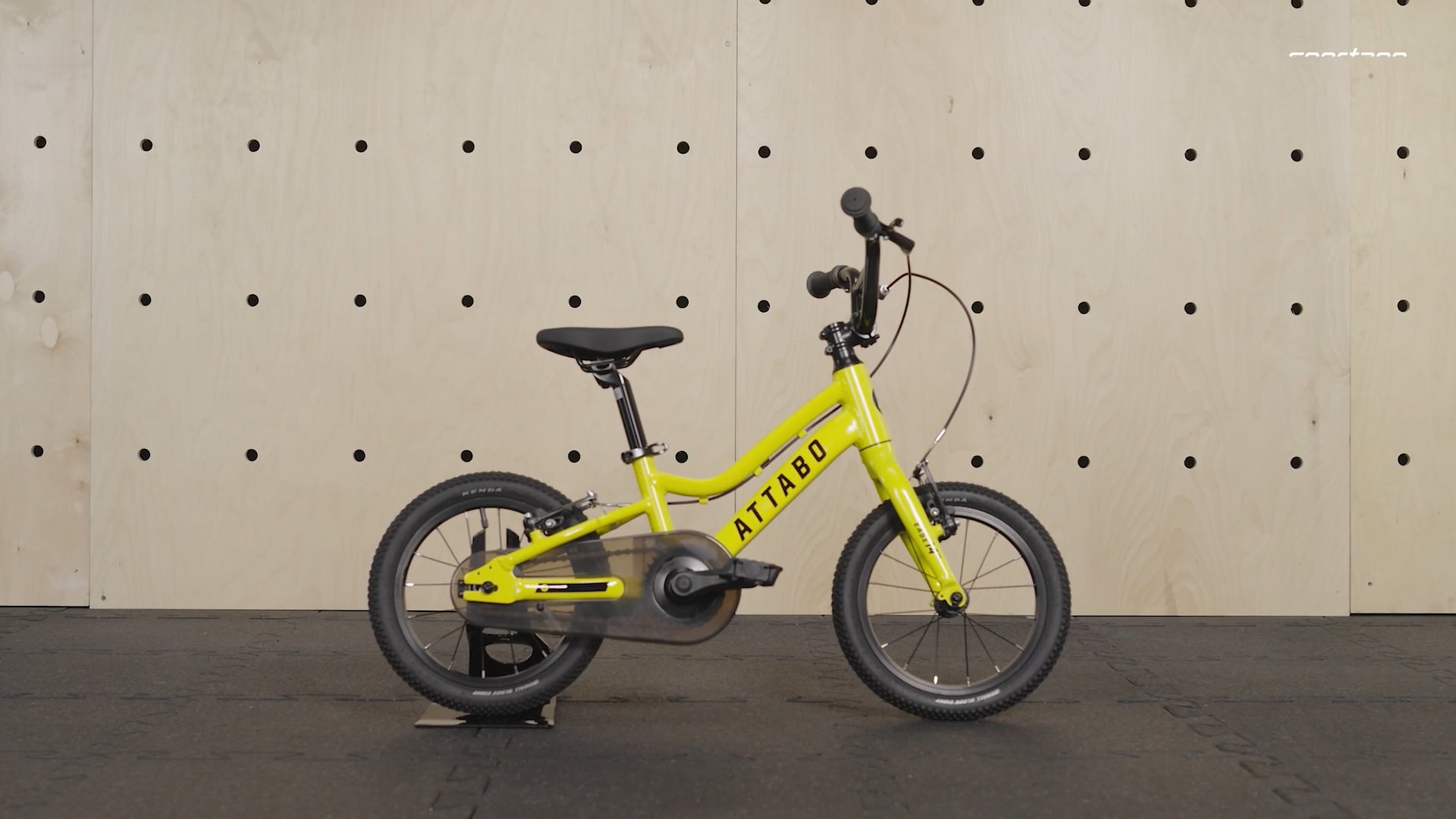 Detský bicykel ATTABO EASE 16" 7,3 kg žltý