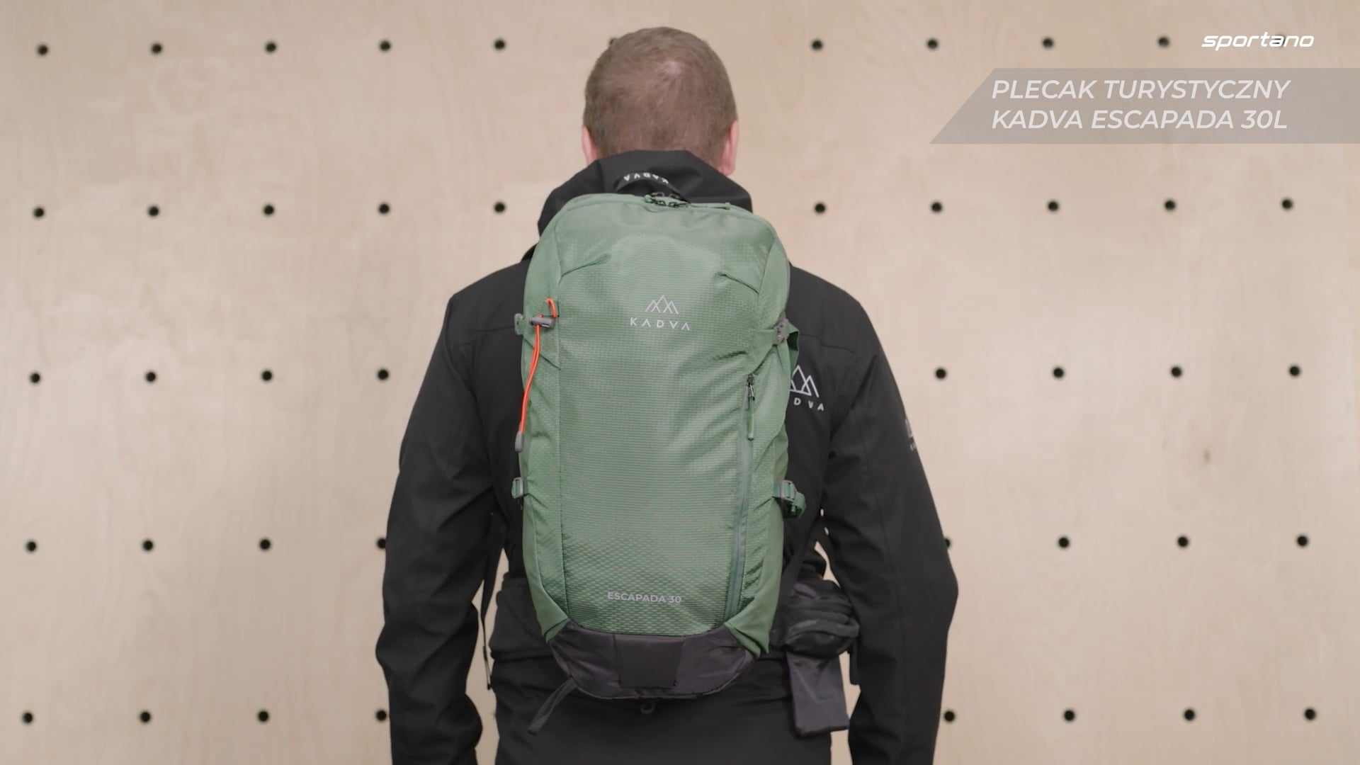 Turistický batoh KADVA Escapada 30 l green