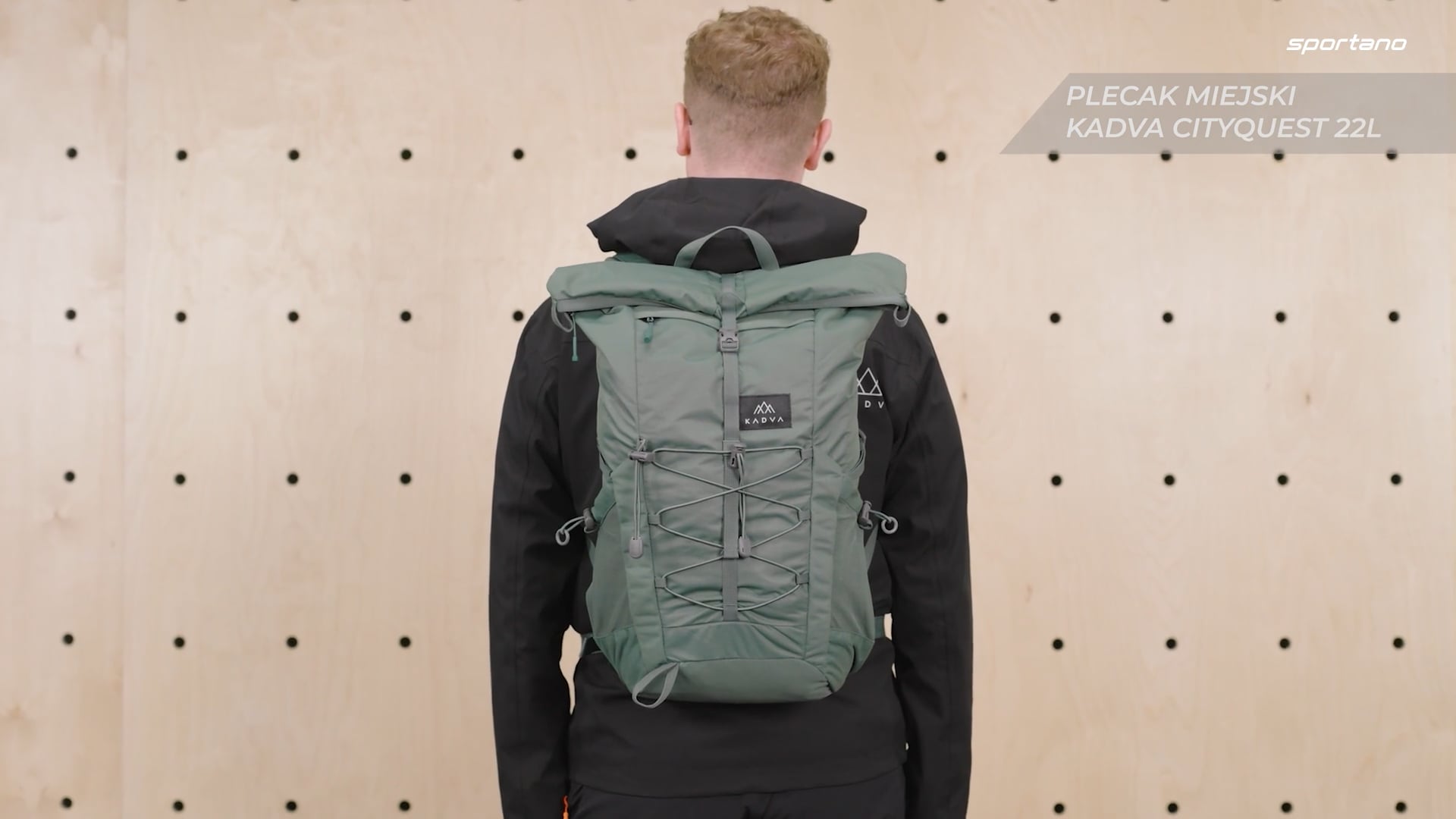 Mestský batoh KADVA CityQuest 22 l green