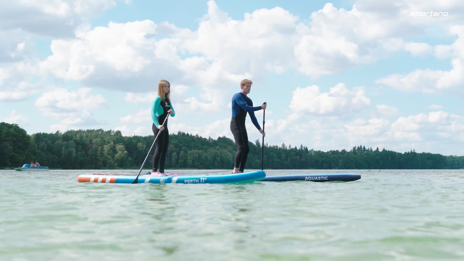 SUP AQUASTIC Touring Pro 14'0" tmavomodrý