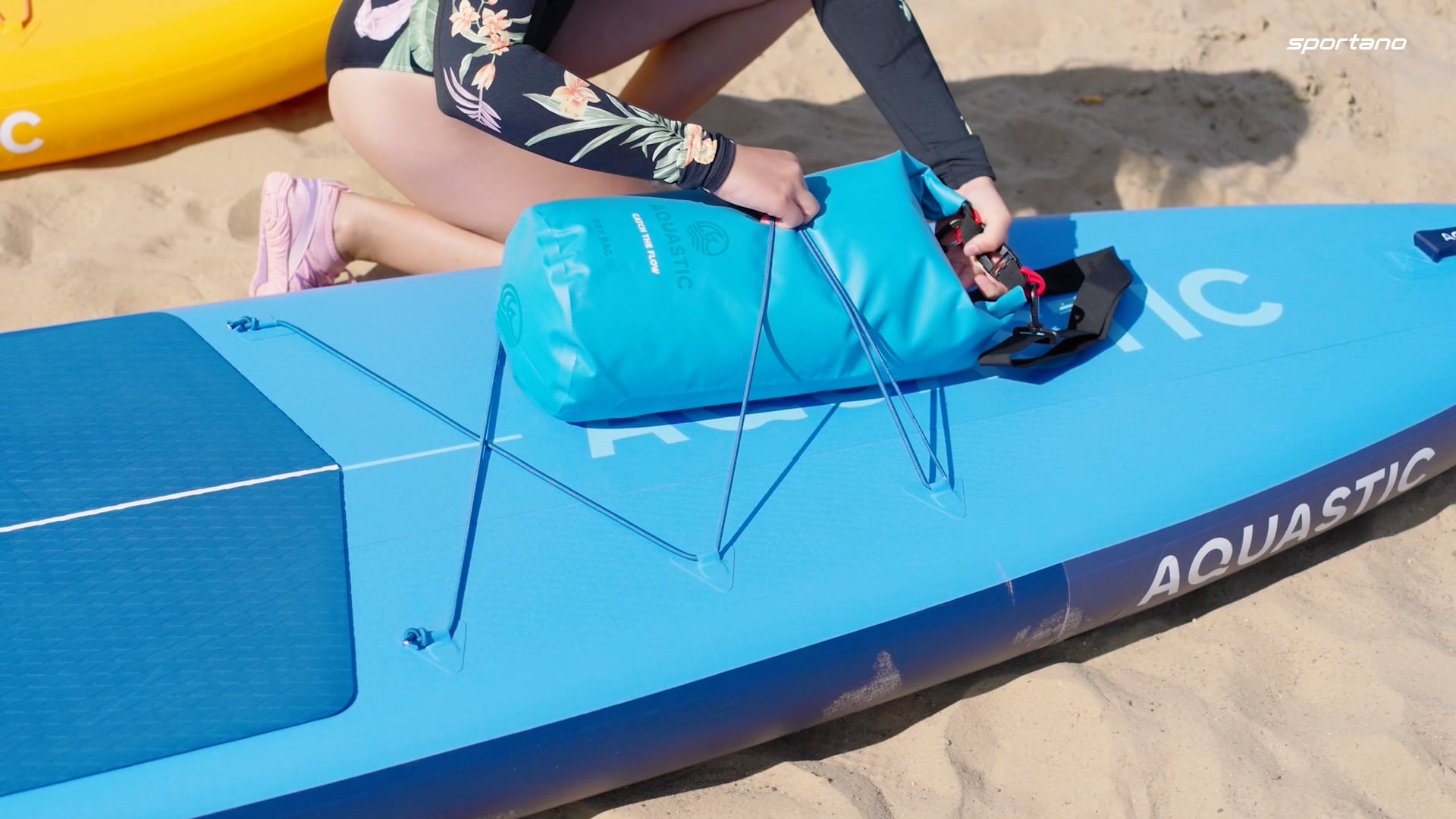 Suchý vak AQUASTIC 8 l oranžový