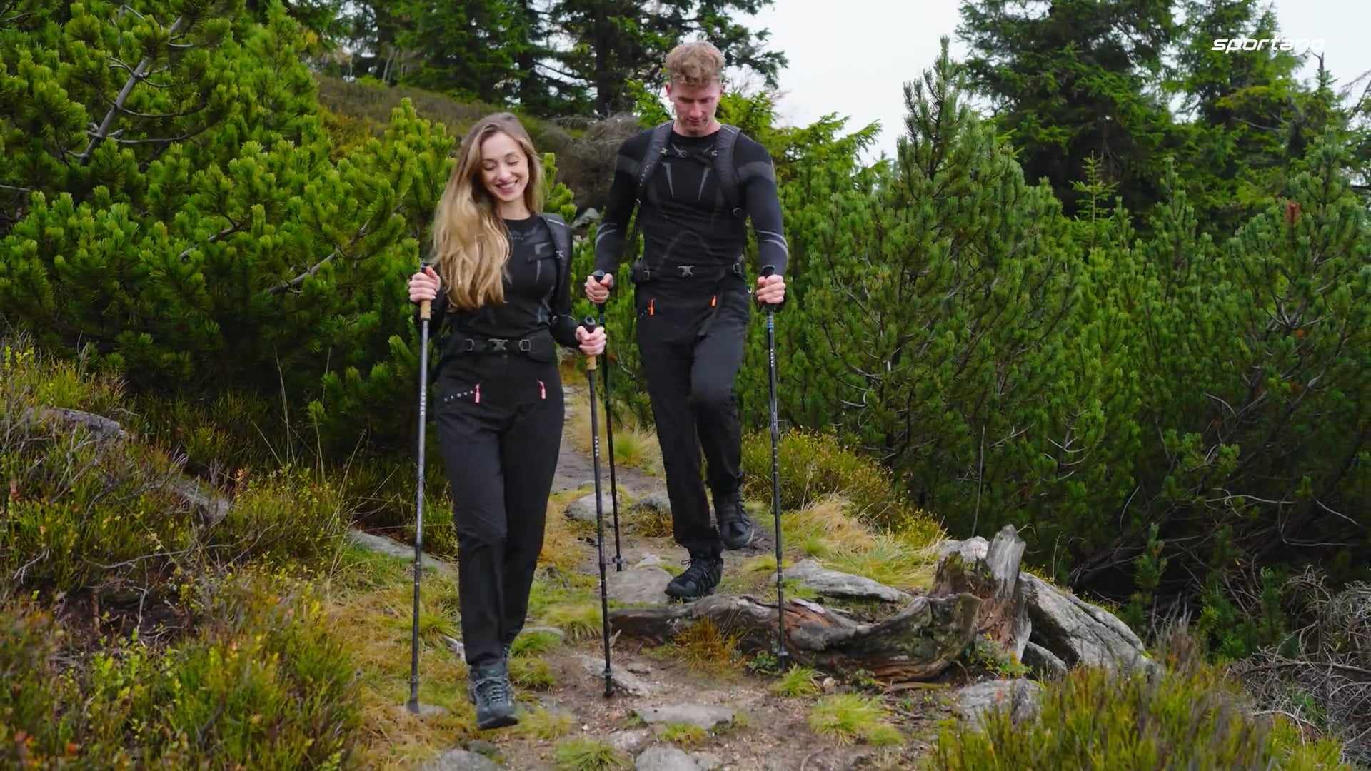 Turistické palice KADVA Torre grey