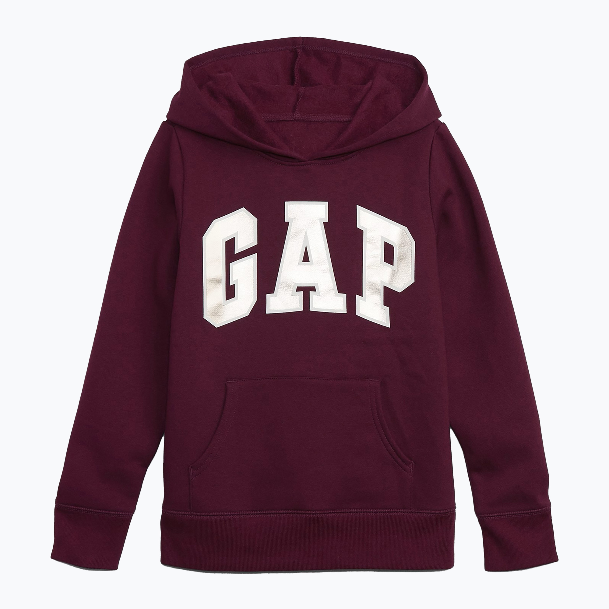 Detská mikina GAP V-FA SLD Logo PO beach plum (V-FA SLD Logo PO 772643)