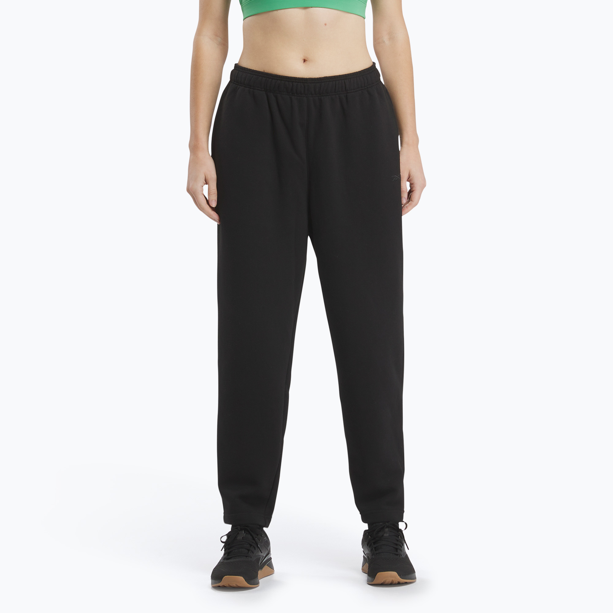 Dámske tepláky Reebok Lux Fleece Sweatpants black (Lux Fleece Sweatpants 100075361)