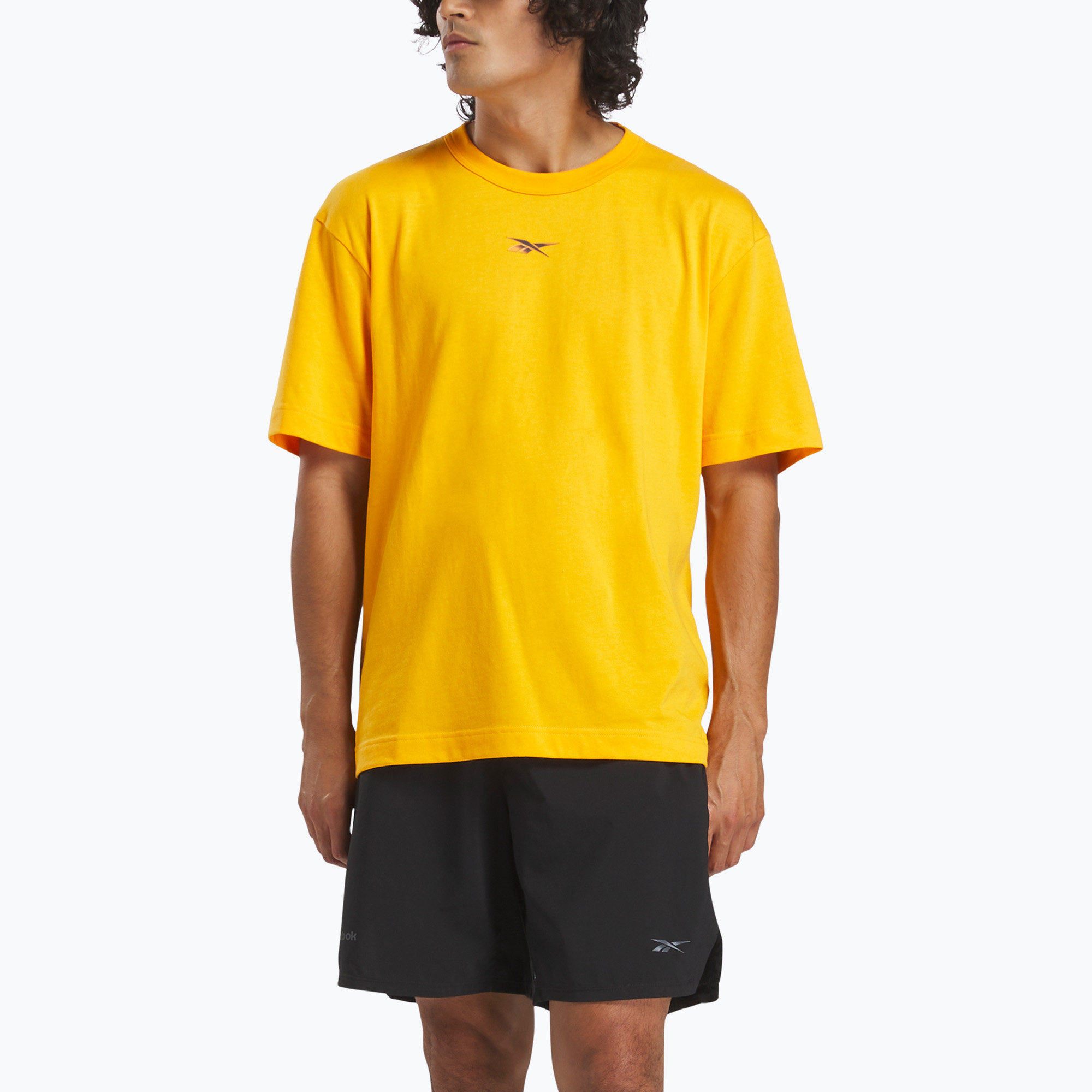 Pánske tričko Reebok Atlethe Hype Tee electric amber (Atlethe Hype Tee 100214894)