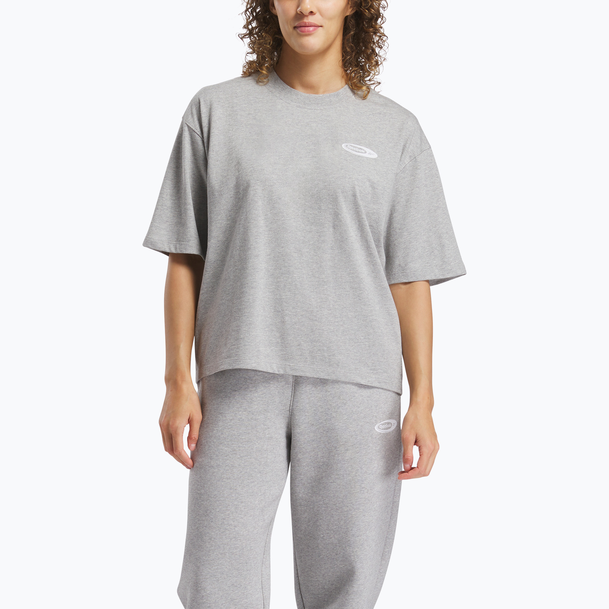 Dámske tréningové tričko Reebok Ide Brand Proud Tee mgreyh (Ide Brand Proud Tee 100214283)