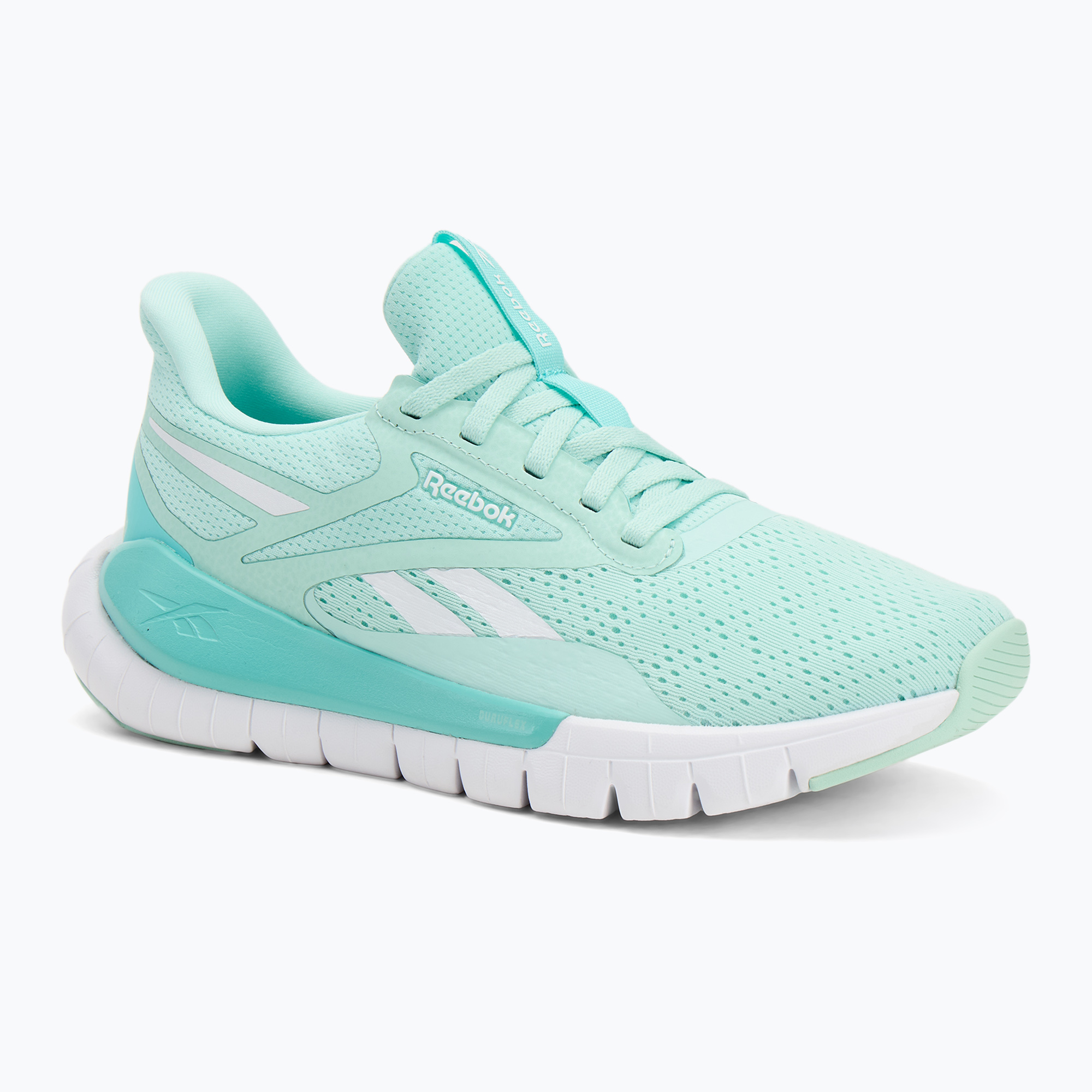 Dámske tréningové topánky Reebok Reebok Flex Trainer glitch aqua/footwear white/ai aqua (Flex Trainer 100210156)