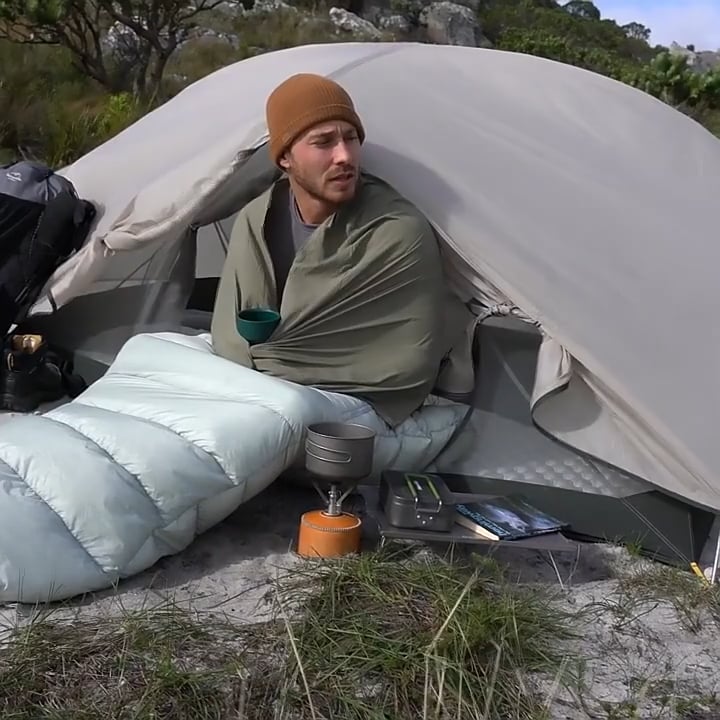 Vložka do spacieho vaku Naturehike Fireworks Ultralight Liner green