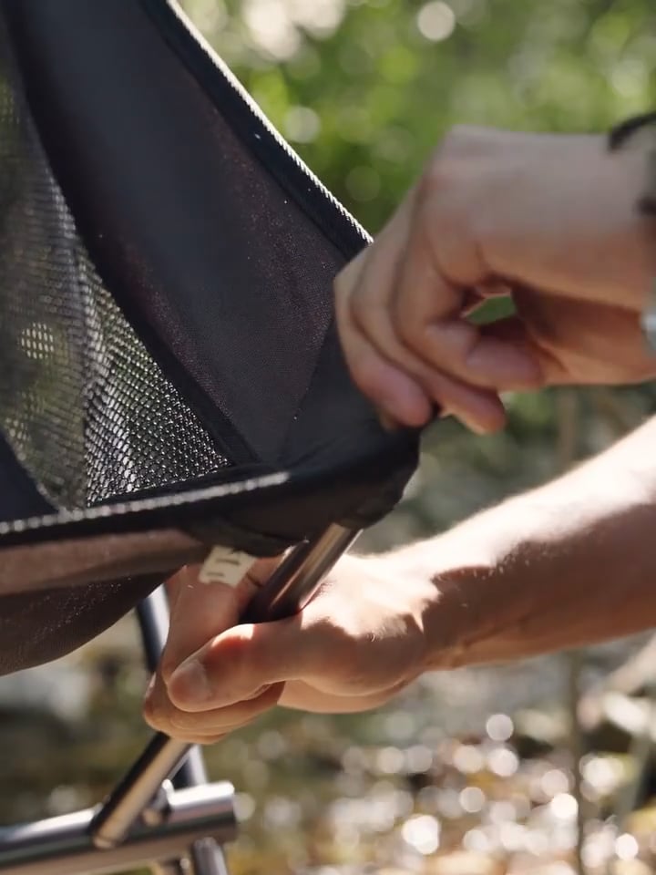 Kempingové kreslo Naturehike Stellaluna L04 L black