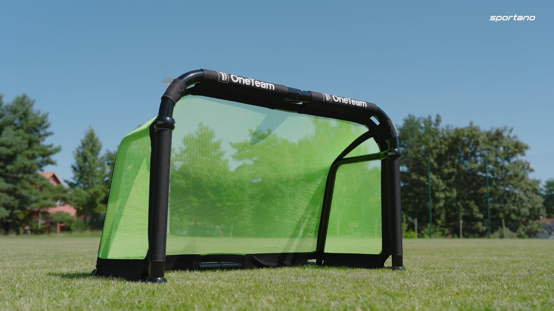 Futbalová bránka OneTeam Swiftgoal 120 x 70 cm black/green