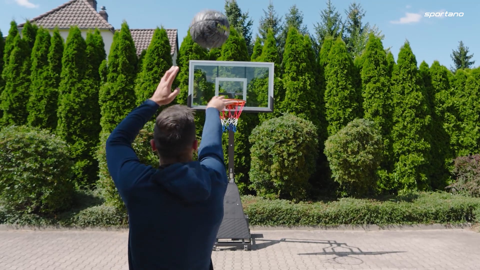 Basketbalový kôš Oneteam BH08 PRO black