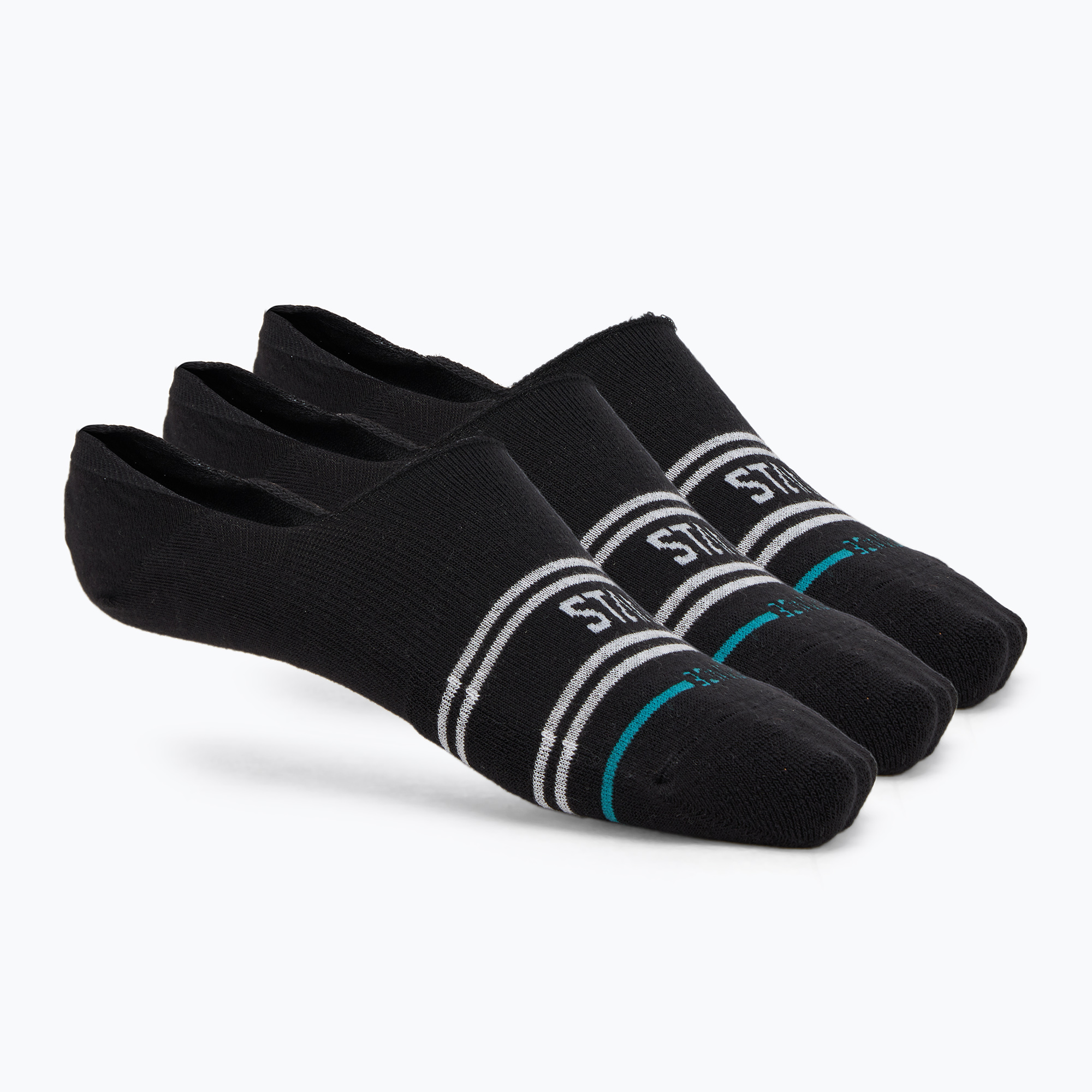 Ponožky Stance Basic No Show 3 páry black (Basic No Show A145D20SRO-BLK)