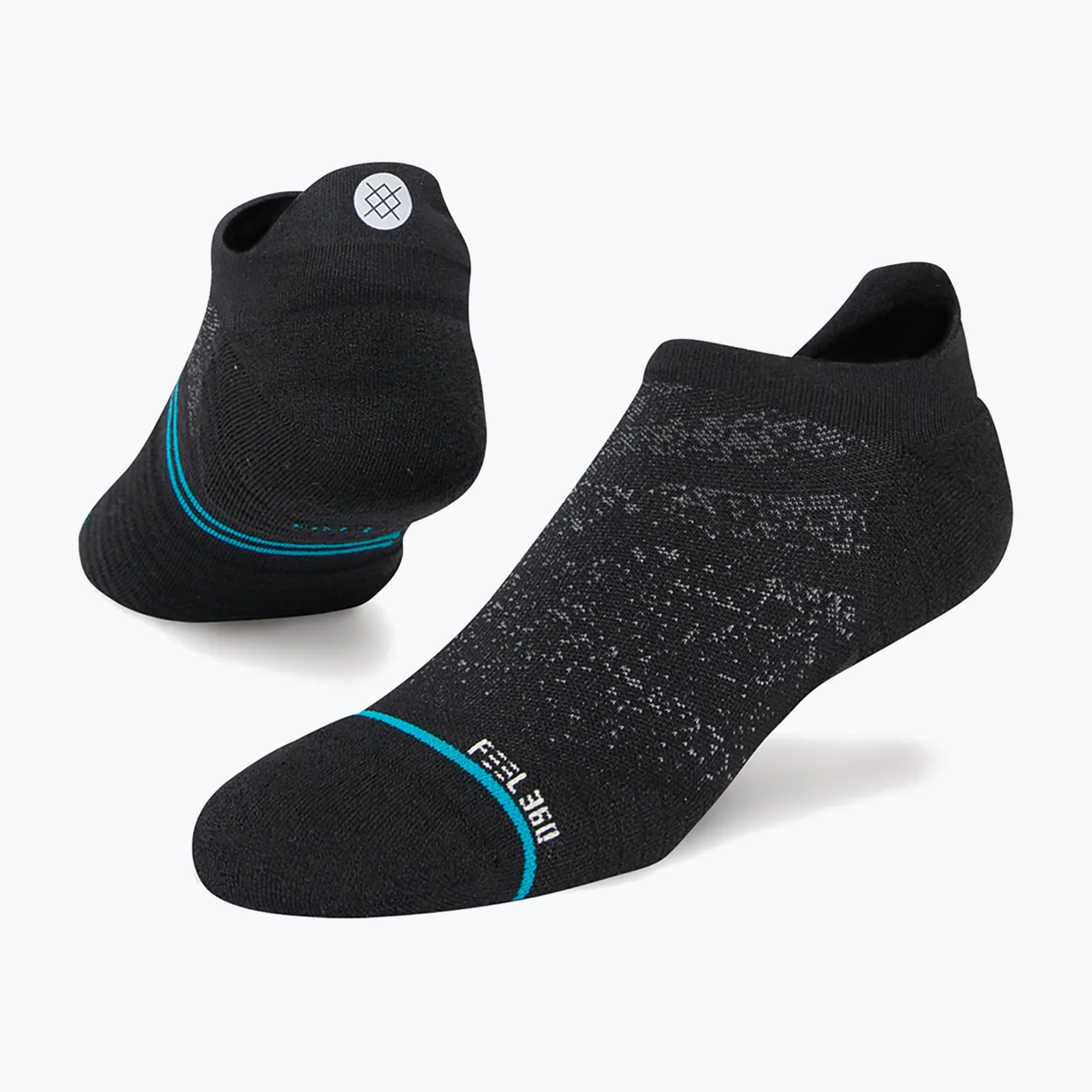 Bežecké ponožky Stance Run Light Tab black (Run Light Tab A248A23RUN-BLK)